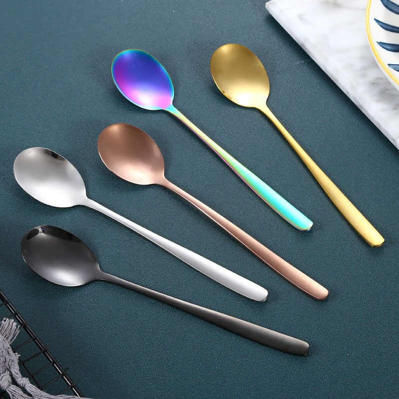 Feblilac Stainless Steel Fork and Spoon Dinnerware