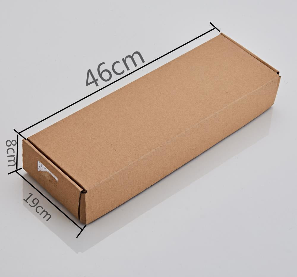 Feblilac Black Bathroom Towel Bar Wall Mount Stand Holder