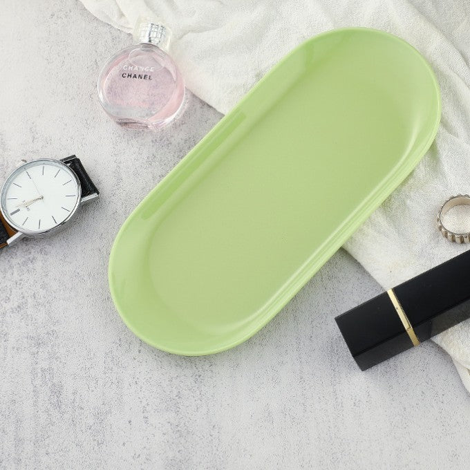 Feblilac Stainless Steel Jewellery Tray Cosmetic Storage Tray