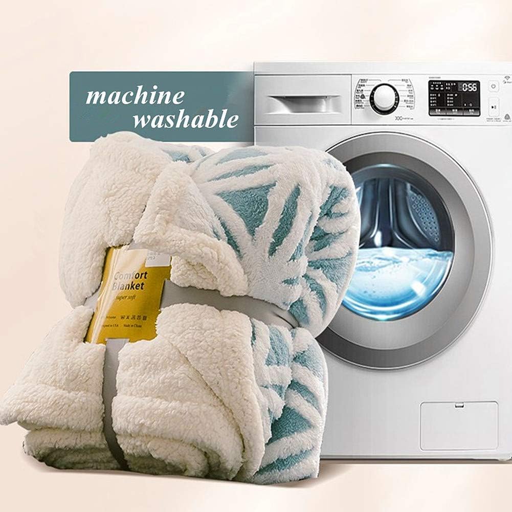 Floral Throw 60'' X 50''- Soft Plush Flannel Throw Blankets for Bed/Couch/Sofa/Office/Camping