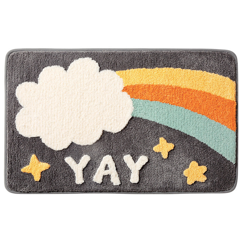 Rainbow & Sky Bath Mat - Feblilac® Mat