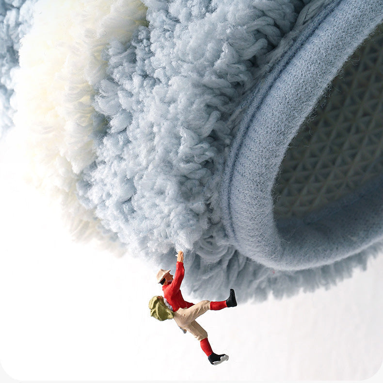 Feblilac Pure Solid Color Blue/Pink/Red/Brown/Grey/White Extra Long Thick Bathroom Mat Runner - Feblilac® Mat