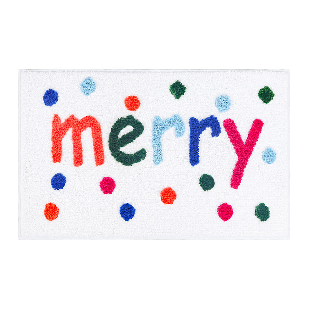 Feblilace Merry Christmas Bath Mat and Runner - Feblilac® Mat