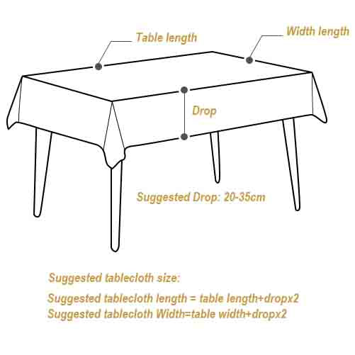 Feblilac Christmas Waterproof Tablecloth for Holiday Party - Feblilac® Mat