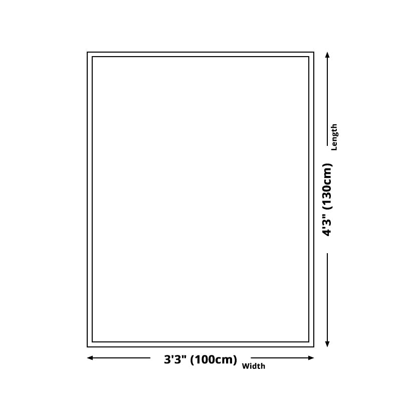 Green Football Field Pattern Rug Polyester Kids Rug Pet Friendly Washable Non-Slip Area Rug for Bedroom