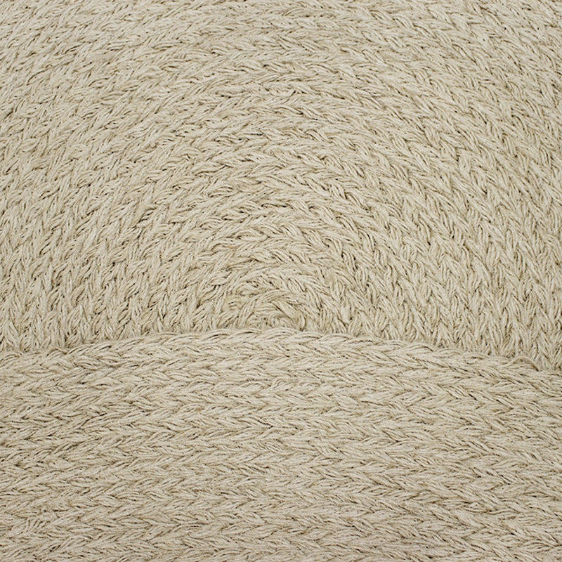 Casual Plain Rug Beige Rural Rug Jute Pet Friendly Washable Non-Slip Area Rug for Decoration - Clearhalo - 'Area Rug' - 'Rug' - 1812261