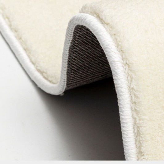 Feblilac Print Modern Minimalist Square Grid Poly Living Room Mat Carpet