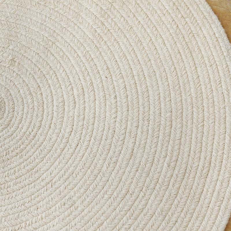 Multi-Color Plain Rug Wool Rustic Style Rug Environmental Pet-Friendly Rug for Room - Beige - Clearhalo - 'Area Rug' - 'Rug' - 2140760