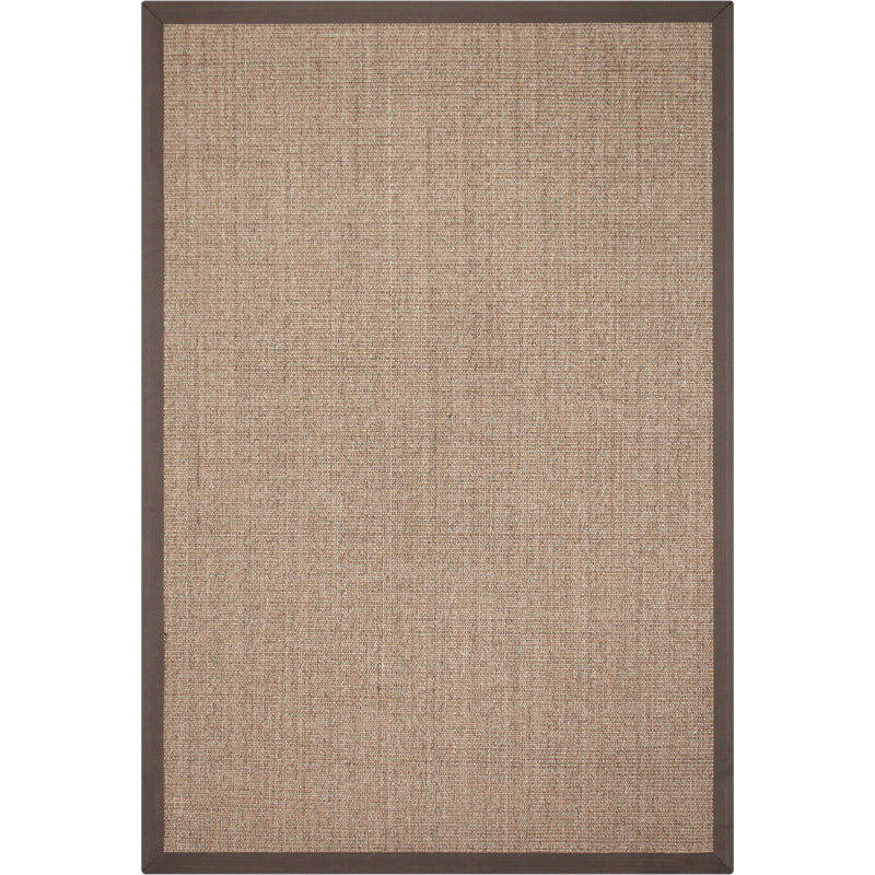 Brown Living Room Rug Countryside Plain Rug Sisal Anti-Slip Pet Friendly Washable Area Rug - Clearhalo - 'Area Rug' - 'Rug' - 2140814