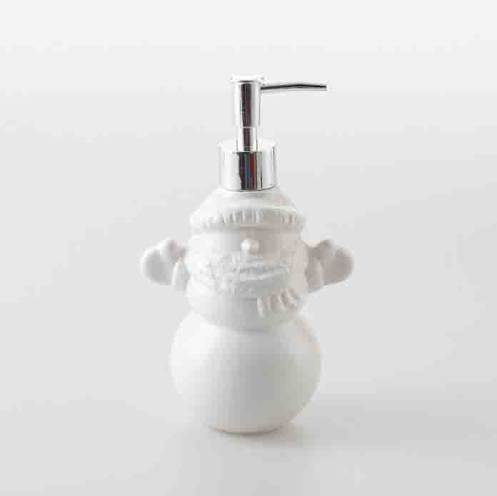 Christmas Snowman Soap Dispenser 430ml - Feblilac® Mat