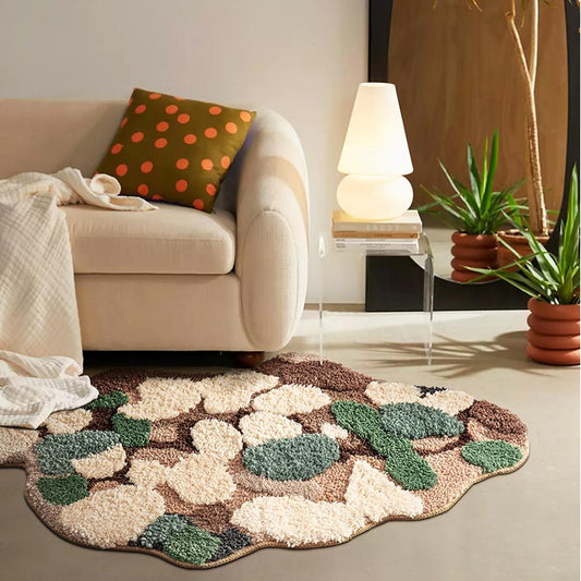 Feblilac 3D Magic Flower Garden Leaves Bath Mat, 60cmX90cm Mom‘s Day Gift - Feblilac® Mat