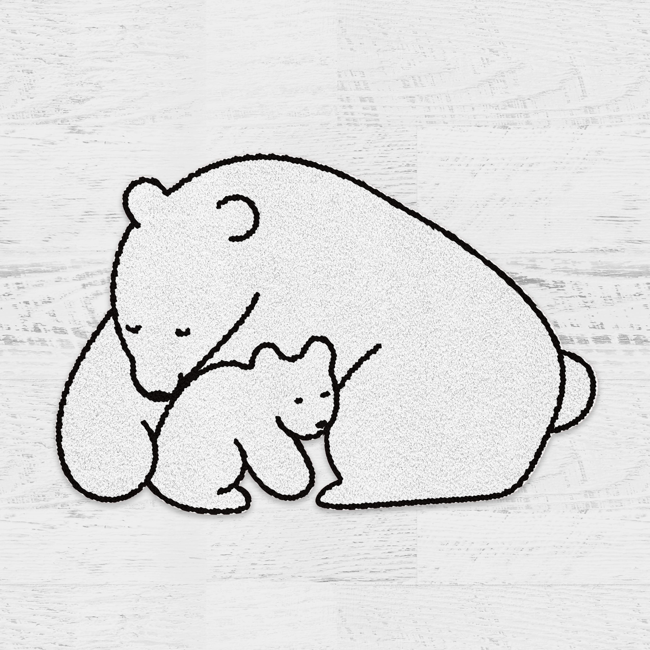 Feblilac Cute FourColor Cats Bathroom Rug Bathmat, Water Absorbent