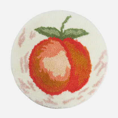 Feblilac Peach Tufted Bath Mat