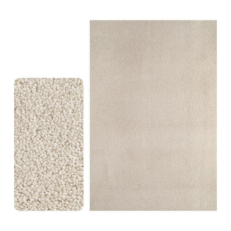Feblilac Nordic Minimalism Rectangular Solid Living Room Carpet - view 2