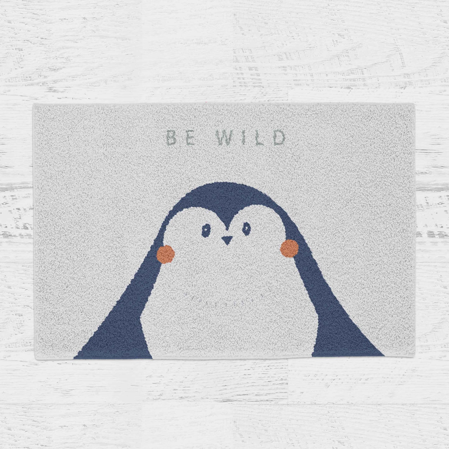 Feblilac Penguin Hill Tufted Bath Mat