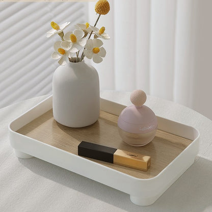 Feblilac Nordic Style White Cosmetic Storage Tray