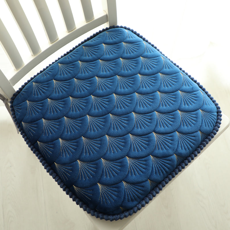 Feblilac Solid Leaves Plush Memory Foam Cushion - view 12