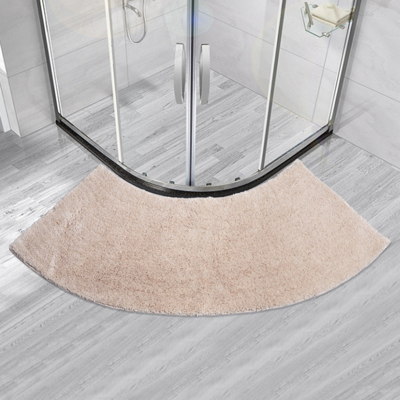 Fan Shaped Shower Mat, Soft Tufted Bath Mat - view 5