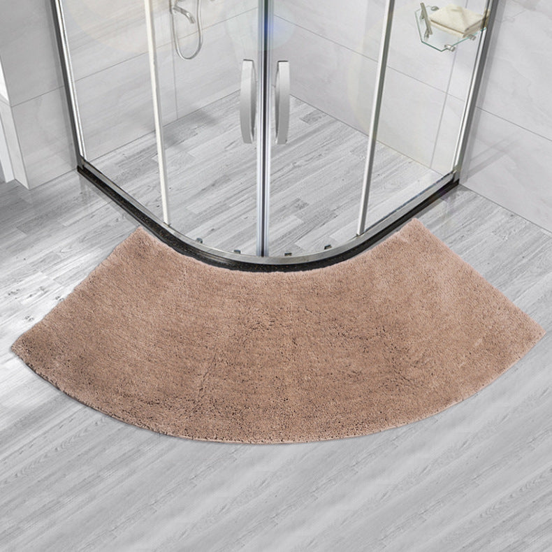 Fan Shaped Shower Mat, Soft Tufted Bath Mat - view 4