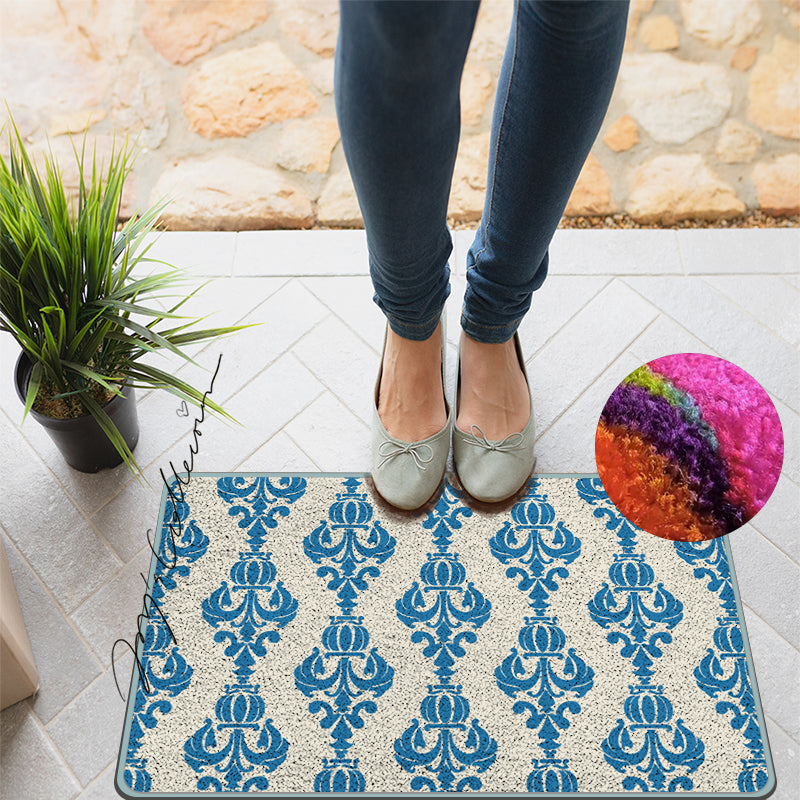 Feblilac Baroque Flower Pot Nylon Door Mat - view 3