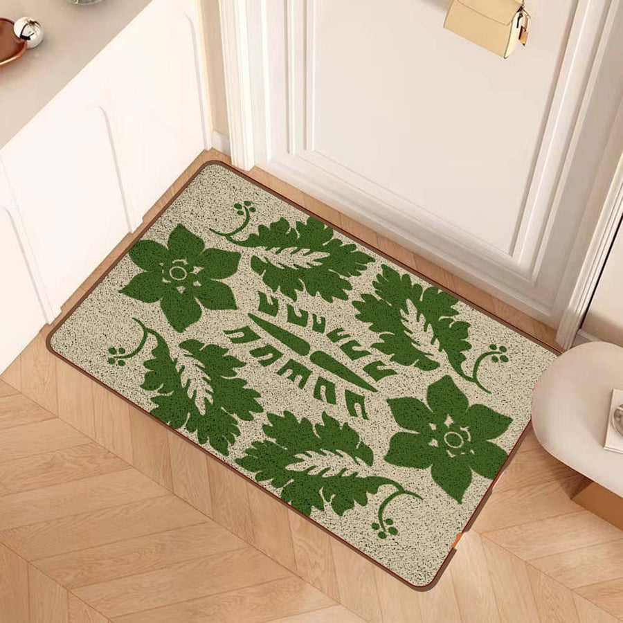 Feblilac Flowers and Plants Baroque Nylon Door Mat - view 3