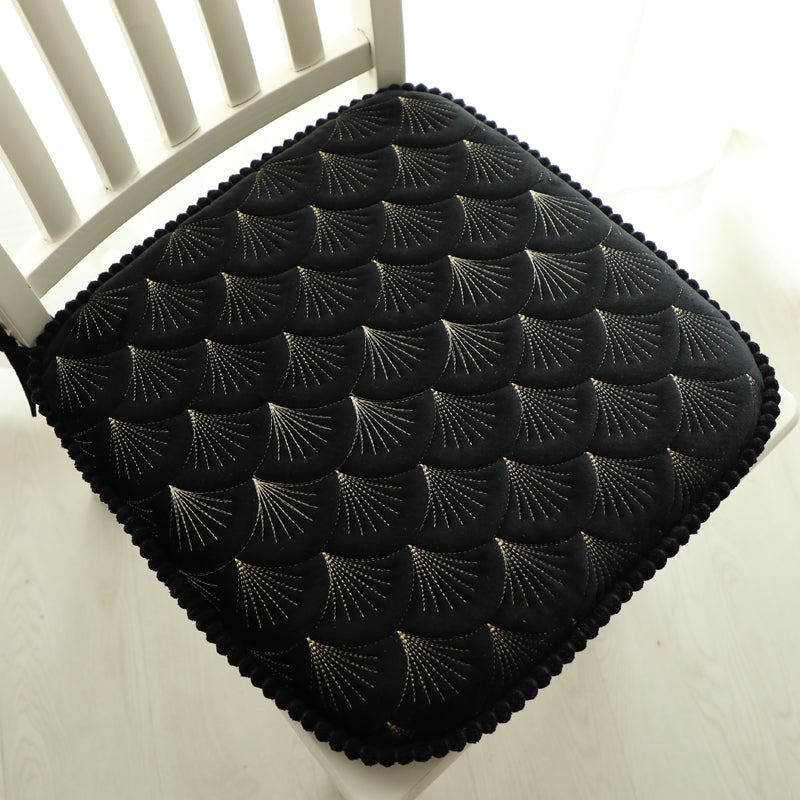 Feblilac Solid Leaves Plush Memory Foam Cushion - view 15