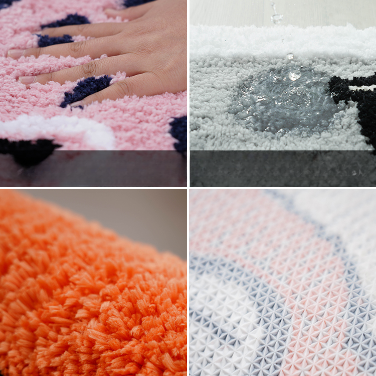 Feblilac Pink Panther Tufted Bath Mat - view 4