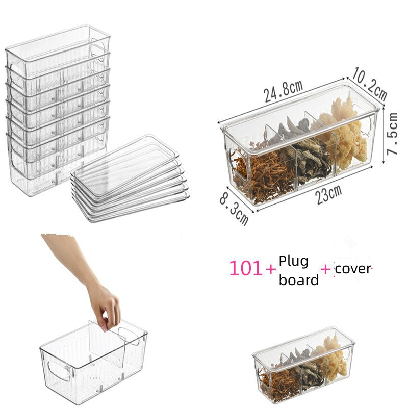 Feblilac Transparent Refrigerator Storage Box Kitchen Storage - view 19