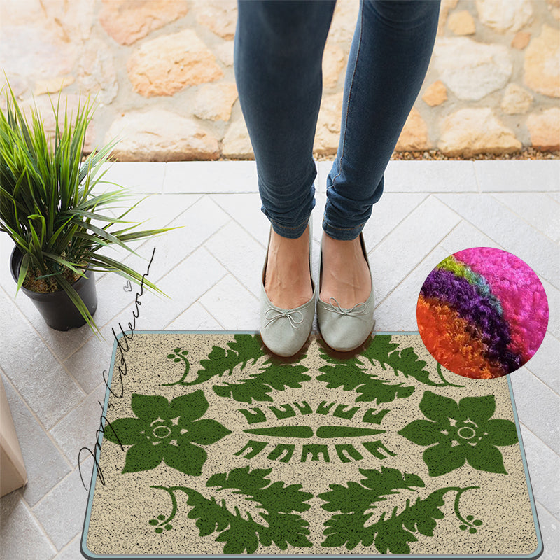 Feblilac Flowers and Plants Baroque Nylon Door Mat - view 4