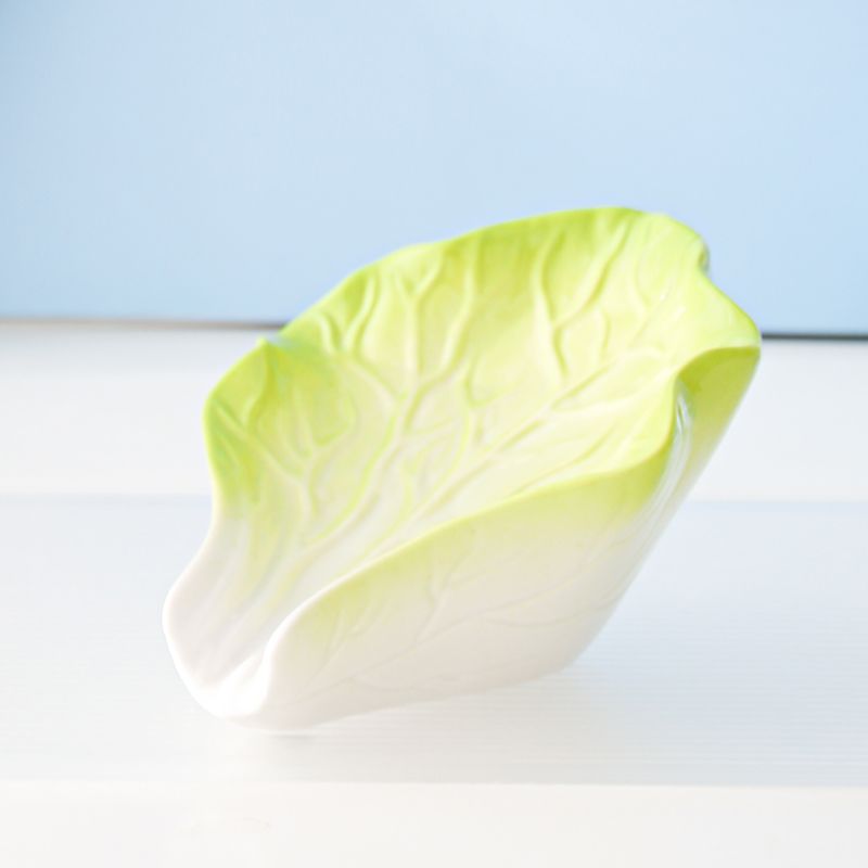 Feblilac Creative Cabbage Baicai Soap Box for Bathroom - view 3