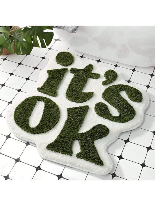 Feblilac It’S OK Tufted Bath Mat