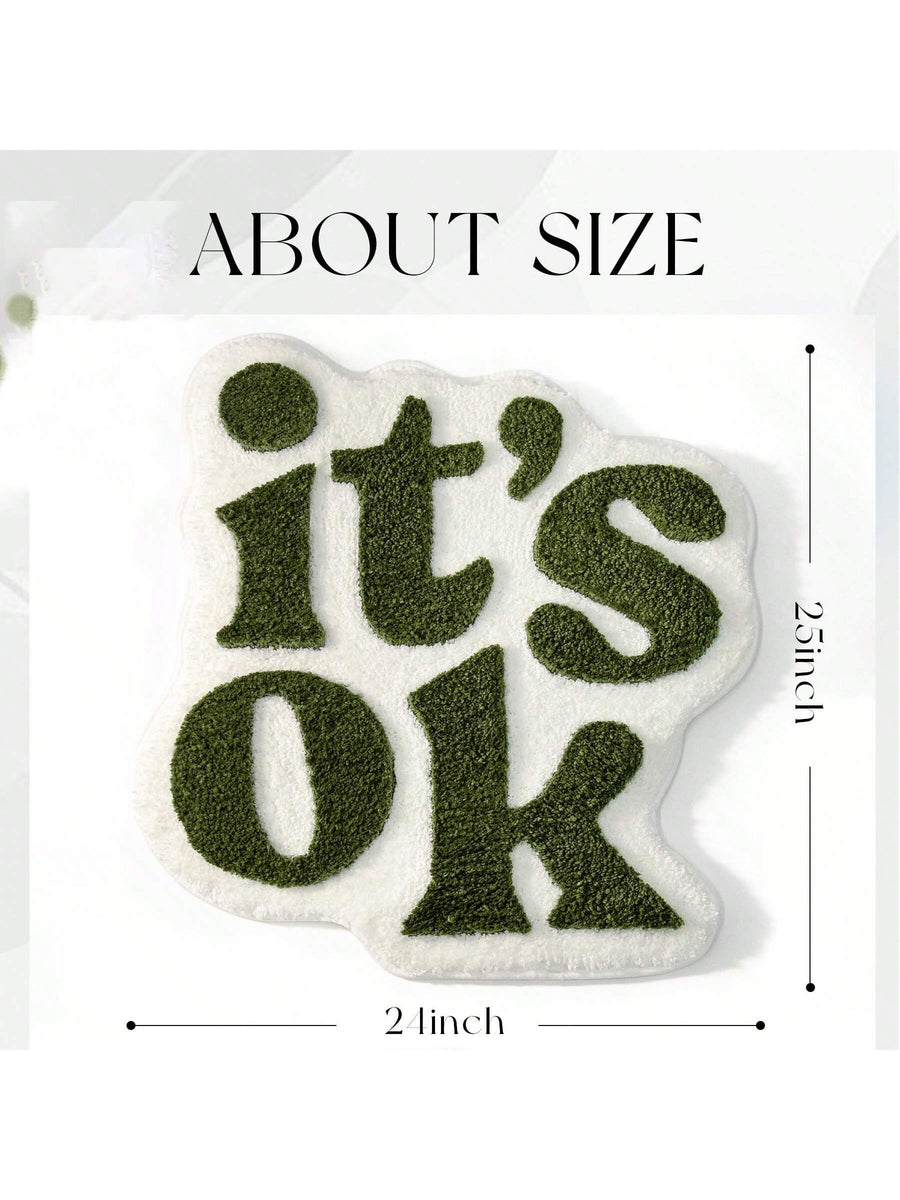 Feblilac It’S OK Tufted Bath Mat - view 2