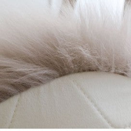 Feblilac Round Solid Wool Cushion