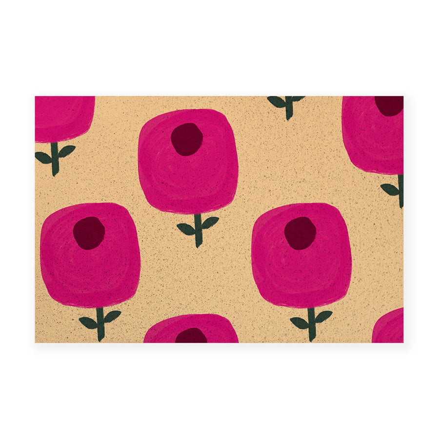Feblilac Wildflowers Blooming PVC Coil Door Mat - view 4