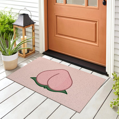 Feblilac Pink Peach Loop Door Mat
