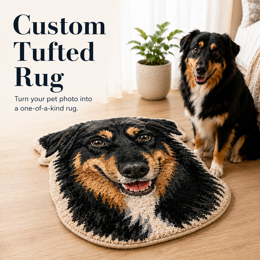 Feblilac Custom Tufted Rug – Personalized Handmade Mat