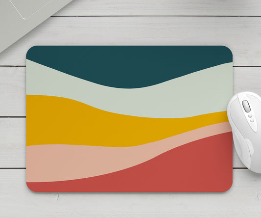 Feblilac Five Color Mountain Mouse Pad
