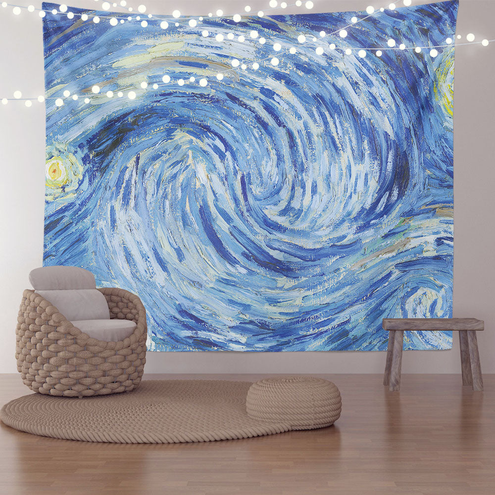 Feblilac Starry Night Tapestry