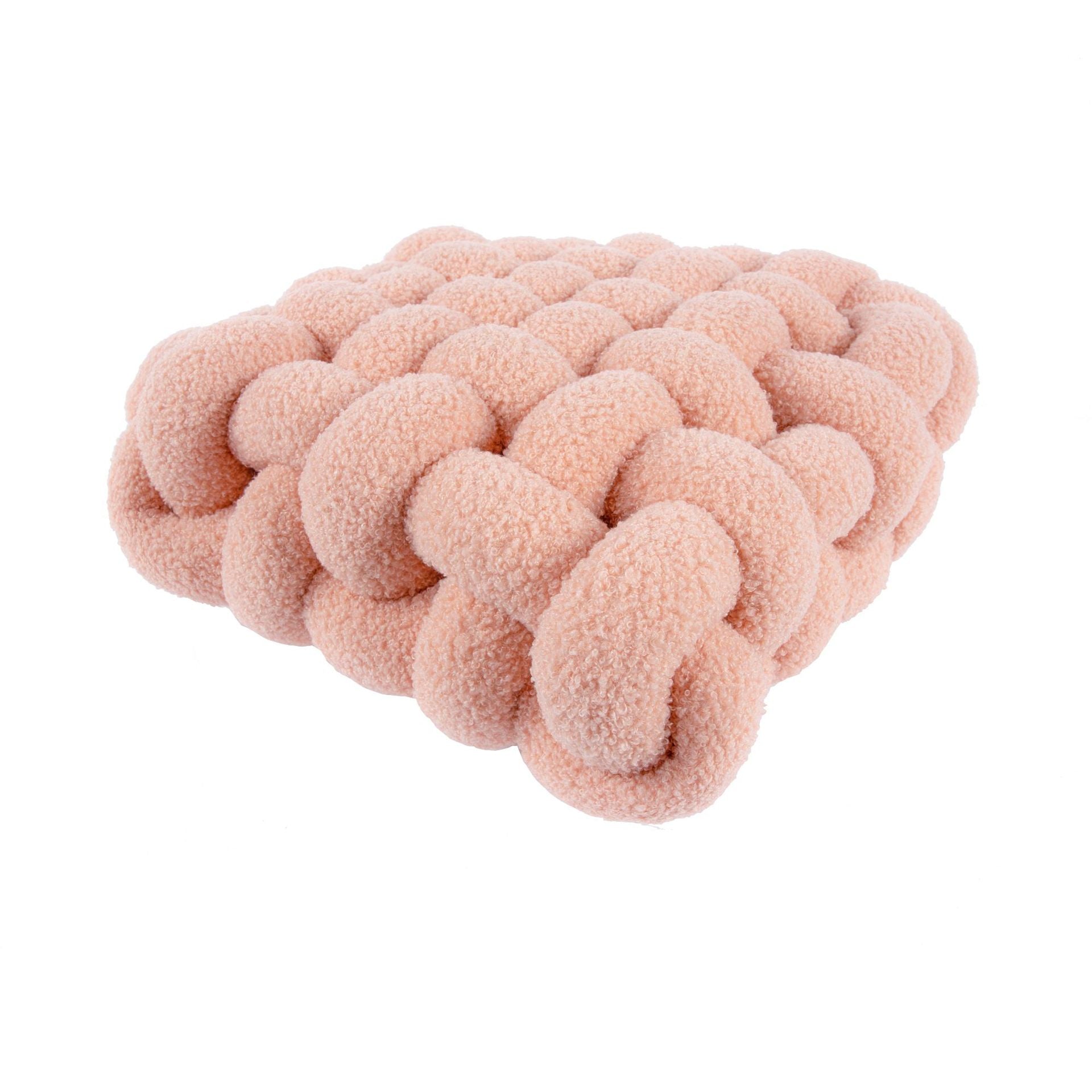 Feblilac Thickened Knotted Cookies Plush Cushion Seat Pads - view 6