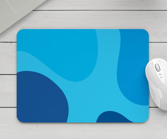 Feblilac Blue Wave Coast Mouse Pad