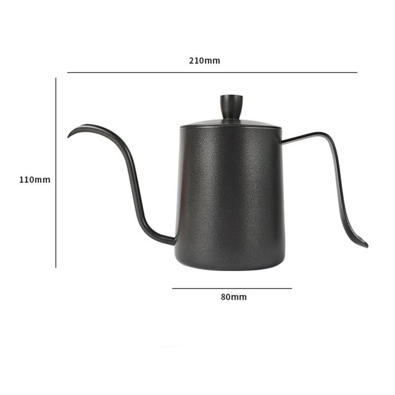 Feblilac Coffee Pot Long Mouth Pot Teapot