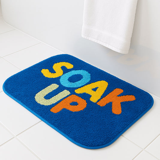Feblilac Soak Up Tufted Bath Mat