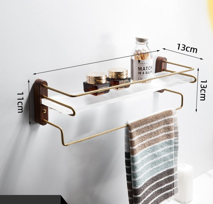 Feblilac Bathroom Wall Mount Stand Storage Holder