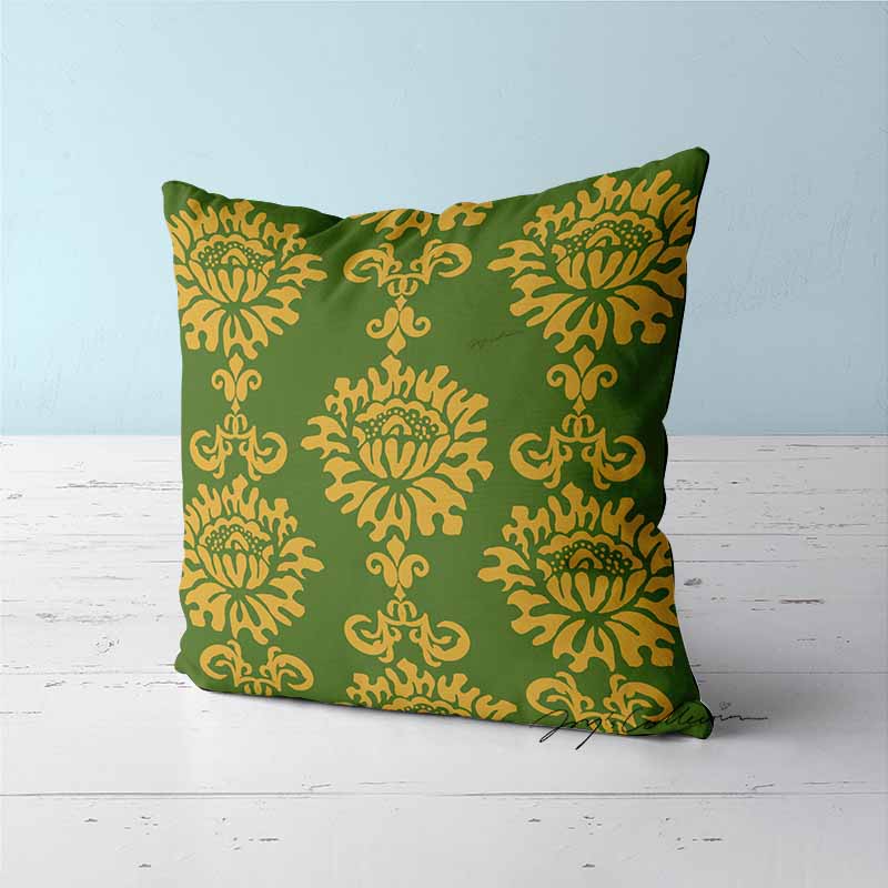 Feblilac Baroque Style One Big Flower Cushion Covers Throw Pillow Covers