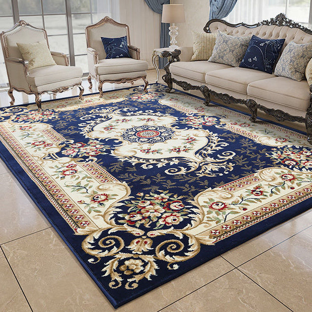 Vintage European-Style Living Room Rug, Area Rug Big Mat for Bedroom Bedside - view 4