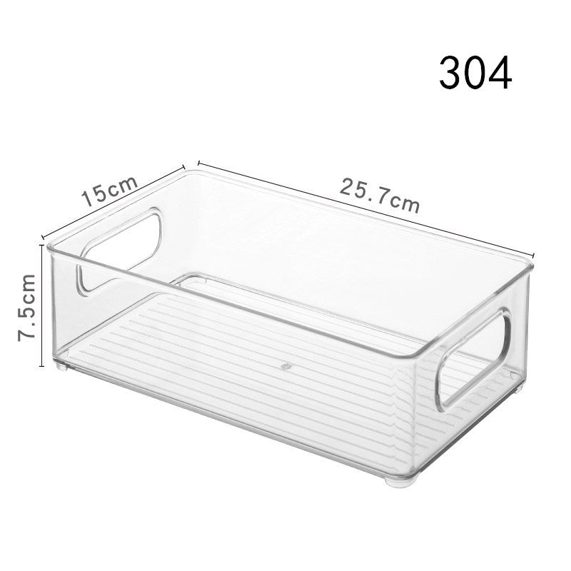 Feblilac Transparent Refrigerator Storage Box Kitchen Storage - view 6