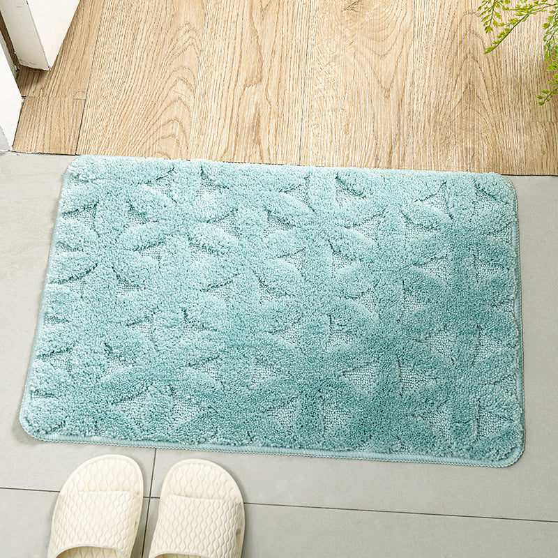 Feblilac Solid Geometric Pattern Tufted Bath Mat - view 3