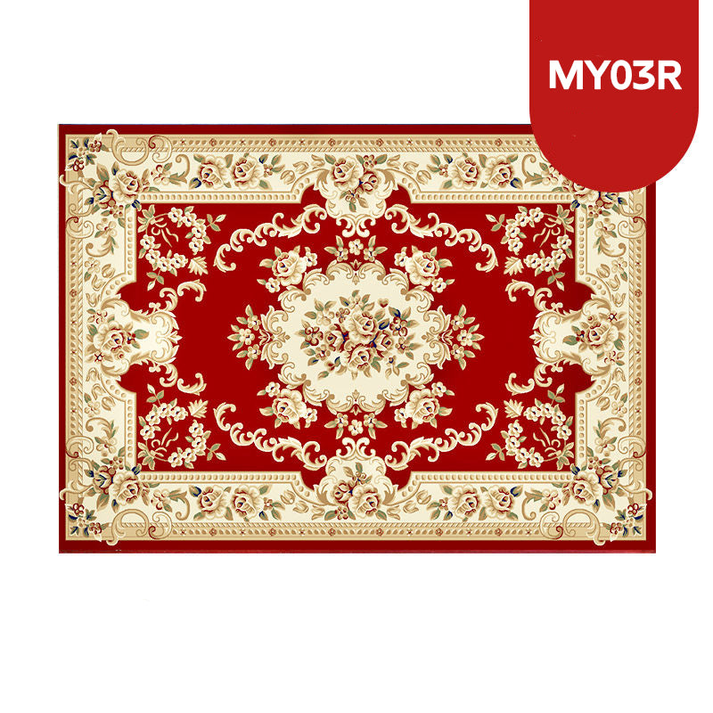 Vintage European-Style Living Room Rug, Area Rug Big Mat for Bedroom Bedside - view 8