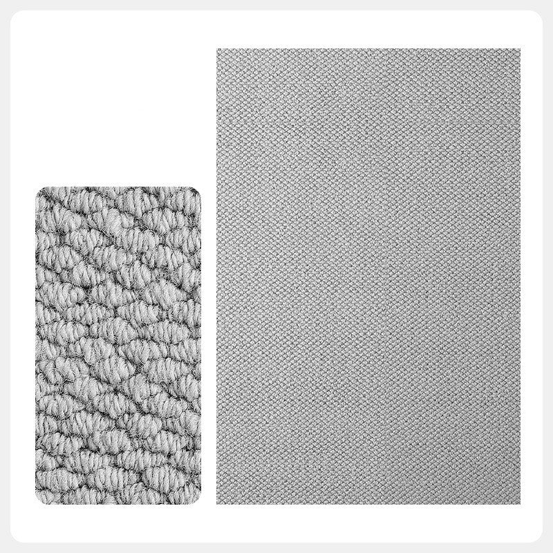 Feblilac Rectangular Solid Wool Living Room Carpet - view 3