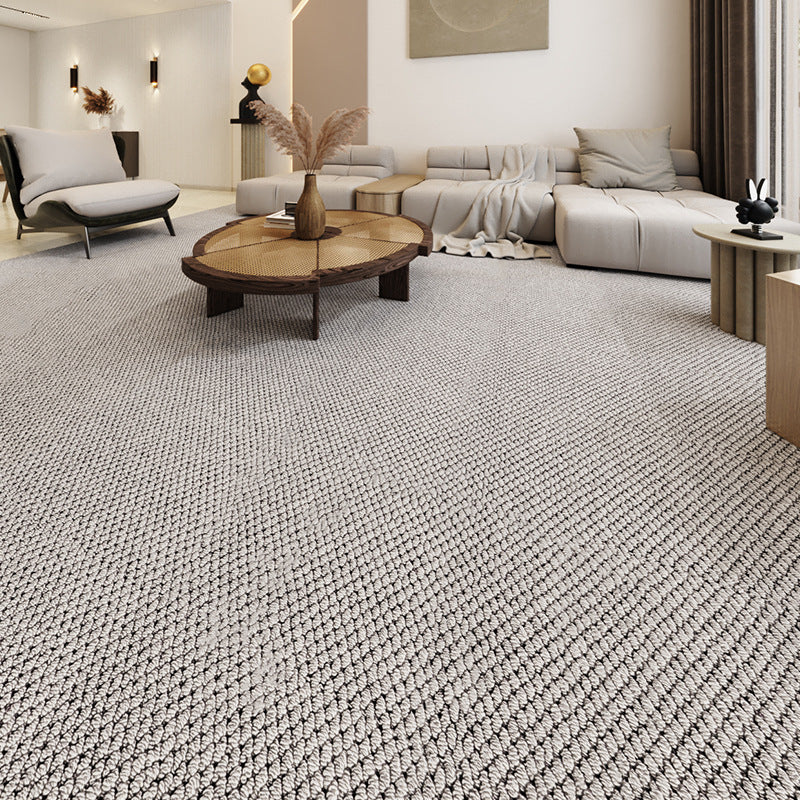 Feblilac Luxury Rectangular Solid Living Room Carpet - view 2